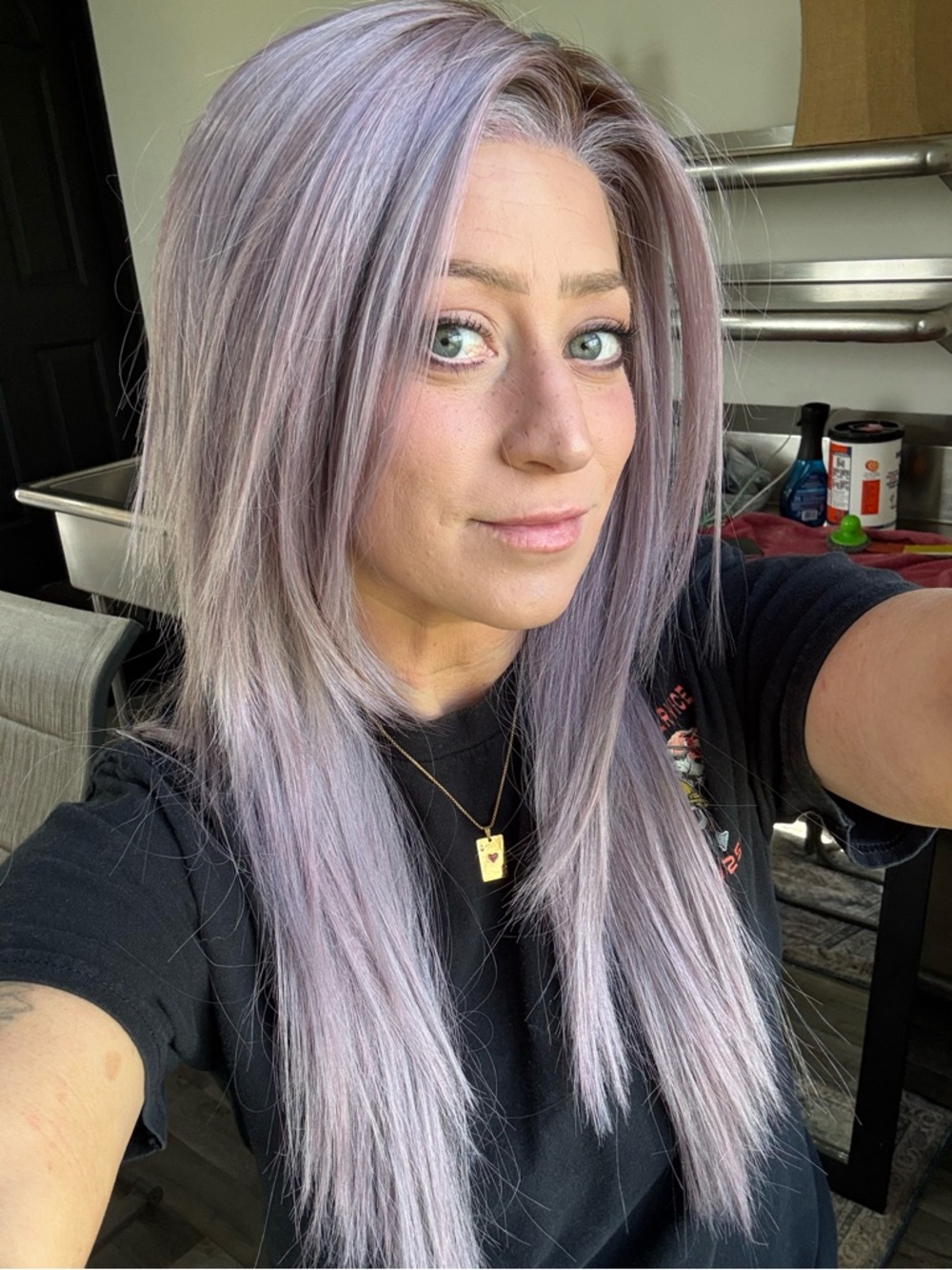 Bell tress kushikamana 23” iced lavender
